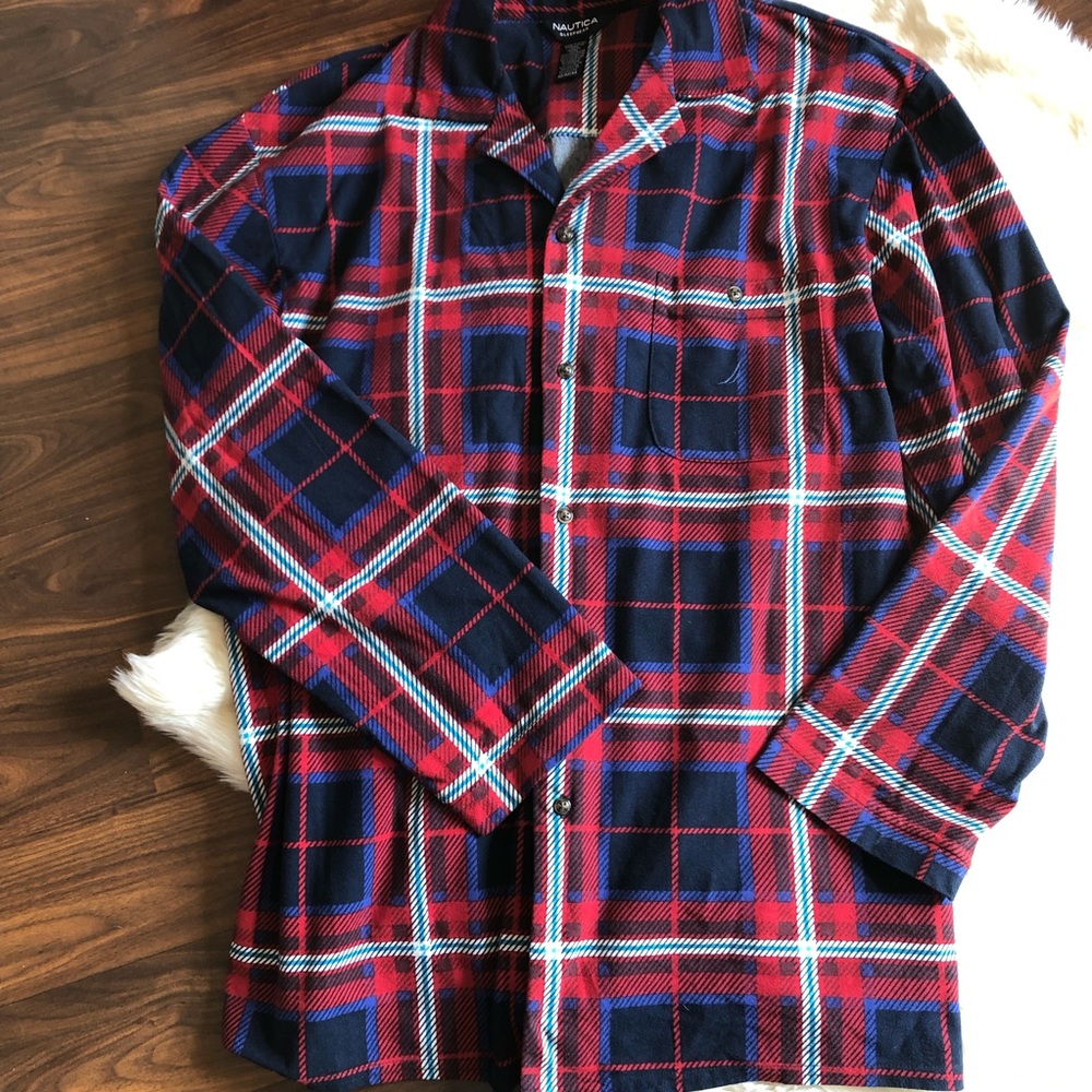 NWOT Nautica sleep shirt Size M
